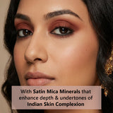 Eye Tint - Dark Brown Satin Matte Eyeshadow (Cocoa)