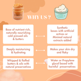 Whipped Body Sugar Scrub + In-Shower Moisturizer