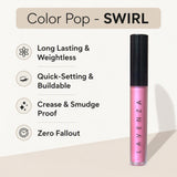 Color Pop Swirl - Shade Shifting, Holographic, Multipurpose Liquid Eyeshadow, Highlighter & Lip Topper