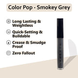 Smokey Grey - Liquid Metallic Eyeshadow, Smokey Eyes in One Swipe