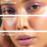 Multi-Tonal Metallic Eyeshadows - Set of 3