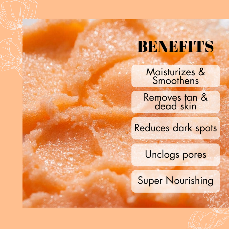 Lavenza Body scrub skin benefits