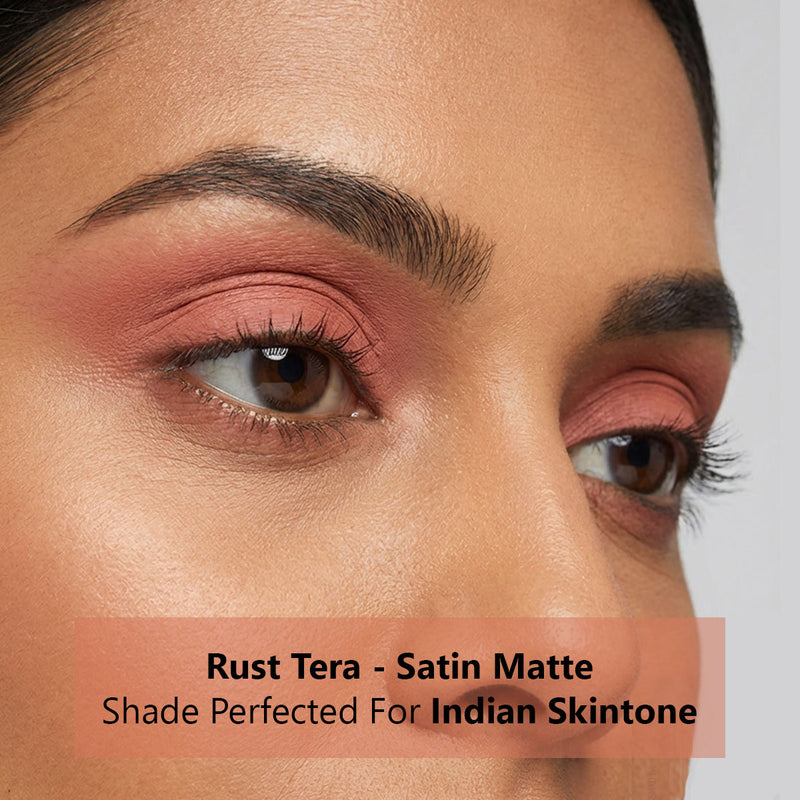 Eye Tint - Rust Nude Satin Matte Eyeshadow (Rust Terra)