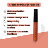 Lavenza Eye Tint Rust Terra features - cream to powder formula, smudge proof, long lasting, water based