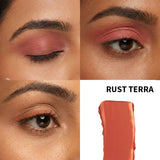 Matte Eye Tint Liquid Eyeshadow Set - Indi Blue, Terra Rust & Cocoa Brown