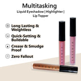 Multi-Tonal Metallic Eyeshadows - Set of 3