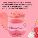 Whipped Sugar Scrub + In-Shower Moisturizer with Watermelon and Camelia