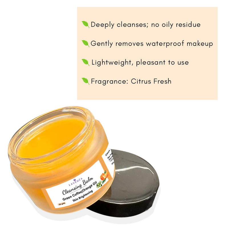 Perfect Night Skincare Combo set - Cleansing Balm, Hyaluronic Marine Sleeping Gel & Multipurpose Lip Balm